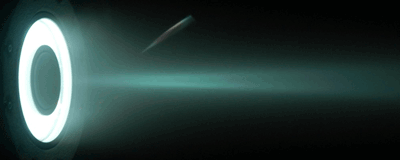 Hall ion thruster, picture by NASA/JPL, found on web in August 2016