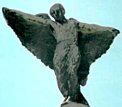 Icarus-like image spotted and shot in Rio by Jim McPherson, 2007; link goes to VAM Entity entry