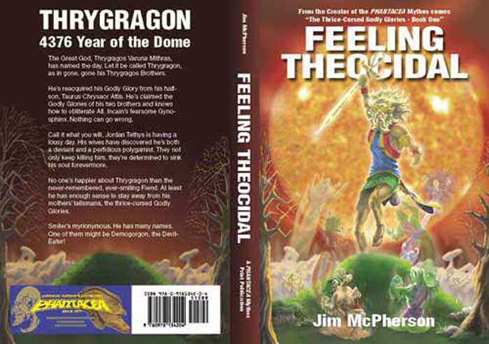 Full Cover for Feeling Theocidal, artwork by Verne Andru, 2008