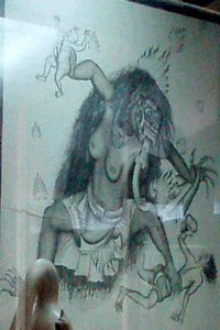 An Hawaiian LIlith, shot in the British Museum by Jim McPherson, 2010