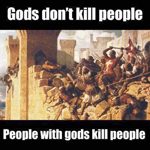 Gods don't kill graphic, taken from web