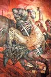 An original piece of artwork I took a picture of in Merida, Yucatan sometime in the Nineties 