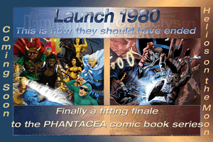 Original Launch 1980 promo; artwork from covers of two Phantacea Revisited covers