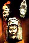 Masks shot by Jim McPherson, the main one is reminiscent of Lamia Lou