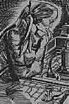 Machine-Memory as drawn by Richard Sandoval for ph-3 by Riichard Sandoval in 1978
