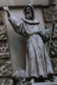[JOSEPH MANDAM LOOKS SOMETHING LIKE THIS, SHOT OF A STATUE IN VIENNA, 1996]