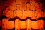 [Unattributed photo of the sacrarium of Abu Simbel Temple, scanned in from 'Abu Simbel - English Edition', Casa Editrice Bonechi Publishers, © copyright 2000 by Casa Editrice Bonechi]