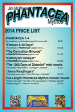 Pricelist for pHant products at cons, 2014